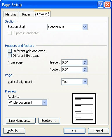 microsoft word for mac 2011 adjust footer height